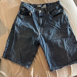 Men's Blue Denim Shorts